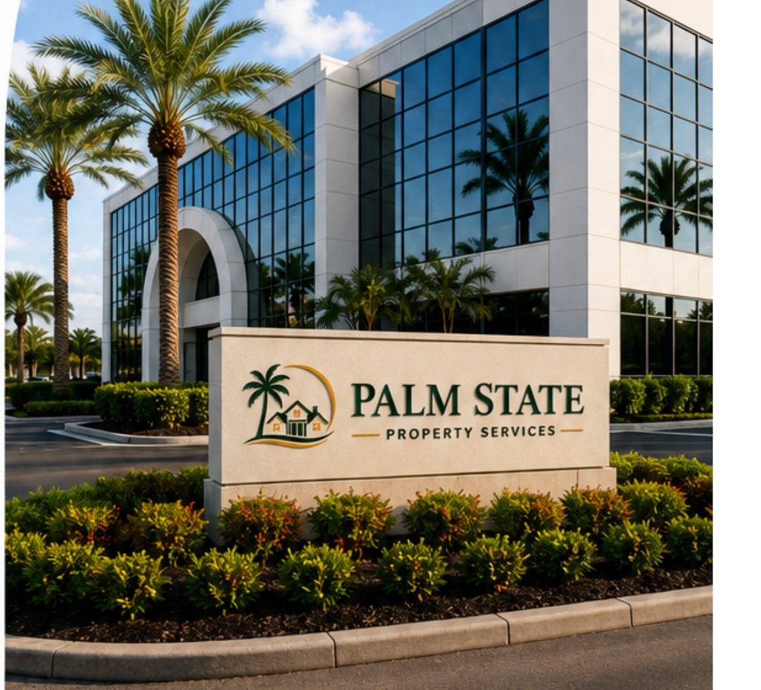 Palm State property services team at work
